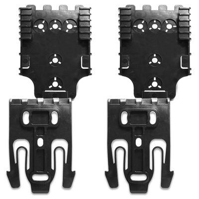 Holstopia Quick Locking System QLS 19 Duty Holster Locking Fork & QLS 22 Adapter Base,2-Pack