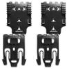 Holstopia Quick Locking System QLS 19 Duty Holster Locking Fork & QLS 22 Adapter Base,2-Pack view 1