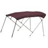 Oceansouth 4 Bow Bimini Top Premium Range 8ft Length (Maroon, Bimini TOP 8ft 4 Bow 79"-84") Bows Frame Sun Shade Boat Waterproof Cover Boot Storage Strap Large Bow Big Fishing Pole Covers Beach view 1