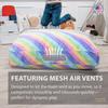 Foamma Crash Pad  (36 X 36) (3 Ft X 3 Ft)  Sensory Crash Pad with Foam Blocks for Autistic Kids, Soft Fabric & Washable Cover  Ideal for Kids and Adults to Jump, Play, or Relax view 4