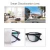 MIRYEA Photochromic Nearsighted Distance Glasses Transition Sunglasses For Men Women Retro Myopia Glasses TR90 Lightweight Negative Power Shortsighted Black Full Frame Eyewear Anit Glare UV Protection view 3