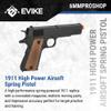 Evike Airsoft 1911 Full Size High Power Spring Pistol view 2