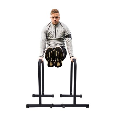 Dip Bar Stand, Adjustable Parallel Bars Heavy Duty Dip Stands Fitness Workout Dip Bar Station Stabilizer Parallette Push Up Stand Dip Station Dip Stand Station with (440 LBS) Loading Capacity