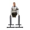 Dip Bar Stand, Adjustable Parallel Bars Heavy Duty Dip Stands Fitness Workout Dip Bar Station Stabilizer Parallette Push Up Stand Dip Station Dip Stand Station with (440 LBS) Loading Capacity view 1