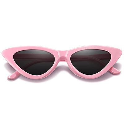 GFUIARA Vintage Cat Eye Sunglasses for Women Classic Retro Narrow Cateye Shades UV400 Protection Sun Glasses Sunnies