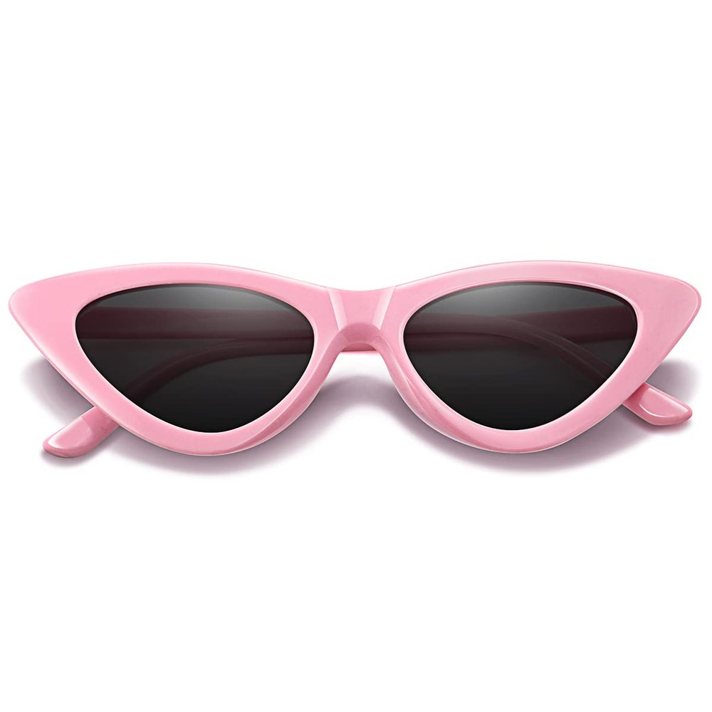 GFUIARA Vintage Cat Eye Sunglasses for Women Classic Retro Narrow Cateye Shades UV400 Protection Sun Glasses Sunnies