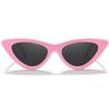 GFUIARA Vintage Cat Eye Sunglasses for Women Classic Retro Narrow Cateye Shades UV400 Protection Sun Glasses Sunnies view 2