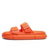 Eliogn Slides Sandals Kids Pillow Lightweight EVA Slipper with Double Buckle Adjustable Quick Dry Non-Slip for Boys Girls Summer Beach Water Shoes Kids Shower Pool Slippers Orange 3132 view 2