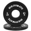 EVERYMATE Black Change Weight Plates 5LB Set Fractional Plate Olympic Bumper Plates for Cross Training Bumper Weight Plates view 1