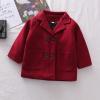 Ikevan Girls Blends Jacket Warm Baby Girls Coat Jacket 1 to 5 Years Windproof Winter Toddler Coat (ECHO2-Wine, 18-24 Months) view 3