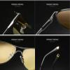 WIRUN Night Vision Glasses, Anti-Glare Polarized Sports UV400 Yellow Rainy Safety Sunglasses for Men Driving Fishing Golf (Black) view 4