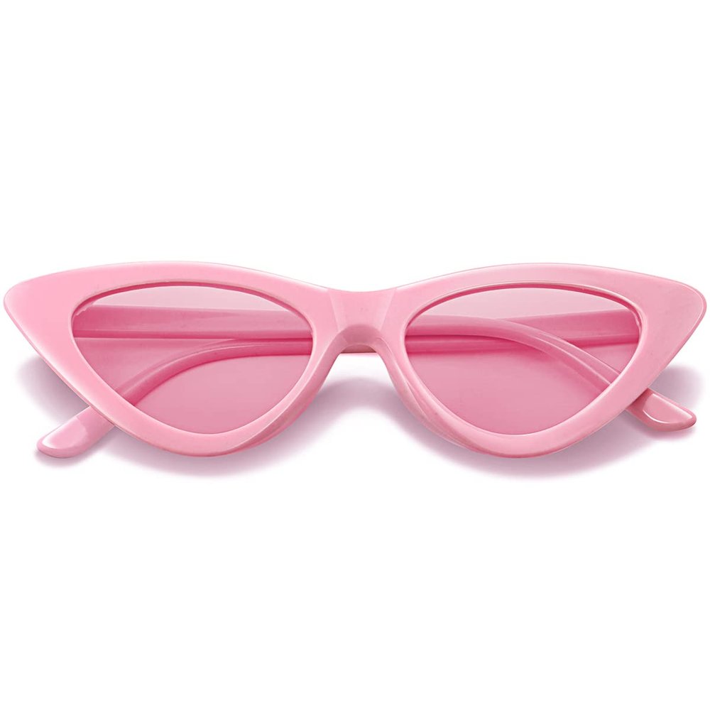 GFUIARA Vintage Cat Eye Sunglasses for Women Classic Retro Narrow Cateye Shades UV400 Protection Sun Glasses Sunnies