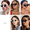 GFUIARA Vintage Cat Eye Sunglasses for Women Classic Retro Narrow Cateye Shades UV400 Protection Sun Glasses Sunnies view 4