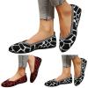 Fashion Spring And Summer Women Casual Shoes Flat Bottom Round Toe Lightweight Mesh Men Casual Mesh Walking (Black, 7.5) view 2
