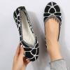 Fashion Spring And Summer Women Casual Shoes Flat Bottom Round Toe Lightweight Mesh Men Casual Mesh Walking (Black, 7.5) view 4