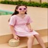 Fommykin Girls Swimwear Cover Ups Kids Beach Bathing Suit Coverups Cute Sweet Bikini Swimsuit Tunic Dress view 2