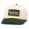 AMERICAN NEEDLE Pickleball Roscoe Adjustable Snapback Baseball Trucker Hat (23008A-PBALL-IBOT) view 1