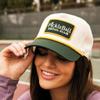 AMERICAN NEEDLE Pickleball Roscoe Adjustable Snapback Baseball Trucker Hat (23008A-PBALL-IBOT) view 4