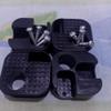 UtySty 4 Pack Camping Stool Feet Replacement Camping Chair Foot Plastic Joint Bracket Parts for 9/16 Inch Tubing Portable Folding Stool Collapsible Oversized Camping Folding Chair Table Loveseat view 3