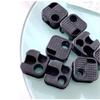 UtySty 4 Pack Camping Stool Feet Replacement Camping Chair Foot Plastic Joint Bracket Parts for 9/16 Inch Tubing Portable Folding Stool Collapsible Oversized Camping Folding Chair Table Loveseat view 4