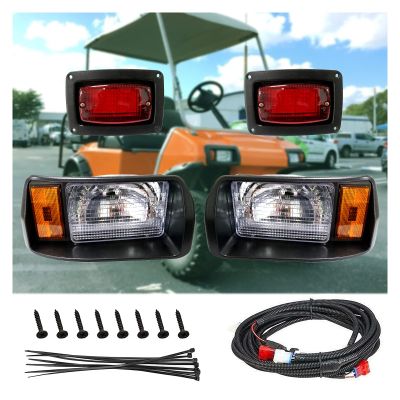 Golf Cart Club Car DS LED Light | Headlights & LED Tail Lights For Club Car DS Gas & Electric golf carts (1993 & up) 12V