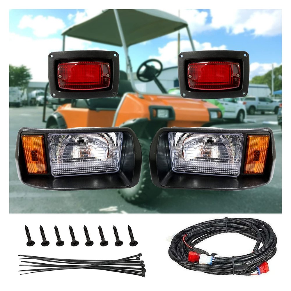 Golf Cart Club Car DS LED Light | Headlights & LED Tail Lights For Club Car DS Gas & Electric golf carts (1993 & up) 12V