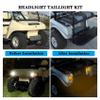 Golf Cart Club Car DS LED Light | Headlights & LED Tail Lights For Club Car DS Gas & Electric golf carts (1993 & up) 12V view 2