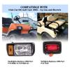 Golf Cart Club Car DS LED Light | Headlights & LED Tail Lights For Club Car DS Gas & Electric golf carts (1993 & up) 12V view 3