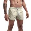 Mens Swimming Trunks 5 Inch Inseam No Mesh Liner Quick Dry Swim Shorts Summer Beach Swim Trunks Surfing Sport Bathing Suit A-Khaki view 3