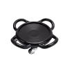clinmday Abdominal Fitness Disc,Waist Twisting Disc with Flexibility Strong Load Bearing Low-Noise ABS Abdominal Exercise Wheel,for Slimming and Strengthening Exercise Equipment Black view 1