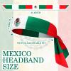 12 Pcs Mexico Country Flag Headbands Mexican Bandana with National Flag Headband Sweatbands for Men Women Sports(Lace up) view 2