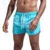 Mens Swimming Trunks 5 Inch Inseam No Mesh Liner Quick Dry Swim Shorts Summer Beach Swim Trunks Surfing Sport Bathing Suit A-Light Blue view 2