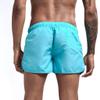Mens Swimming Trunks 5 Inch Inseam No Mesh Liner Quick Dry Swim Shorts Summer Beach Swim Trunks Surfing Sport Bathing Suit A-Light Blue view 3