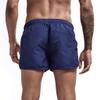 Mens Swimming Trunks 5 Inch Inseam No Mesh Liner Quick Dry Swim Shorts Summer Beach Swim Trunks Surfing Sport Bathing Suit A-Dark Blue view 2
