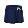 Mens Swimming Trunks 5 Inch Inseam No Mesh Liner Quick Dry Swim Shorts Summer Beach Swim Trunks Surfing Sport Bathing Suit A-Dark Blue view 3