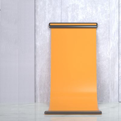 IMPREC Slide Board, Portable Icehockey Slide Board, Hockey Slide Board for Speed Balance Training,Sliding Mat for Hockey Skiing Ice Skating at Home (Color : Orange, Size : 1.8m)