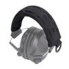 IDOGEAR Tactical Headset Cover Modular Advanced Hunting Earmuffs Headband Protection Cover for All General Earmuffs (Black)
