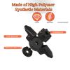 Atader Line Cleat for Kayak Track Mount 2 Pcs, Kayak Anchor Cleat & Track Mount Line Cleat, Line Cleat for Rail Mount Kayak Accessories, Black view 4
