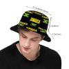 Cute Jamaica Flag Bucket Hats Summer Travel Beach Sun Hats Outdoor Jamaican Fisherman Cap for Men Women Teens view 3