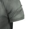 Men's V Neck Button T-Shirt Tops Distressed Retro Short Sleeve Summer Fashion Casual Streetwear (Grey,US Size XL Asia XXL) view 2
