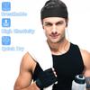 Sweatbands Sweat-Absorbing Headbands for Men - Camo Wide Headbands for Workout, Sports, Basketball, Football, Cycling, Running, Yoga, 4.7 x 9.8 Inch (Bright Style) view 2