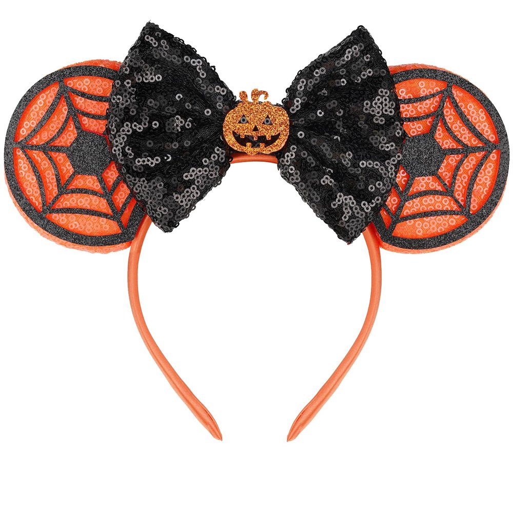 YUNISS Mouse Ears Headbands,Sequin Mouse Ears for Women Girls Princess Dress Accessories Decorations Party (TG-ZZW)