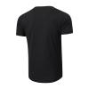 Men's Basic Tailored Fit Short Sleeve Fashion Casual Front Placket Tee Cotton Notch Neck T Shirt (Black,US Size M Asia L) view 4