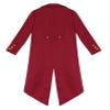 Choomomo Kids Boys Girls Medieval Steampunk Tuxedo Halloween Vampire Tailcoat Jacket Victorian Frock Coat Red 8 Years view 4