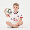 BDONDON Toddler 1-2 Soccer Uniform, USA Inspired Jersey & Shorts Set, American Soccer Fan Gift (BD-US,2T) view 4