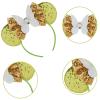 YUNISS Sequin Princess Headbands, Butterfly Ear Accessories for Women's Party Dress Decorations (TG-Butterfly) view 4
