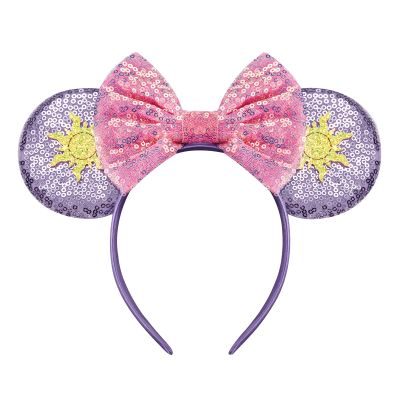 YUNISS Mouse Ears Headbands,Sequin Mouse Ears for Women Girls Princess Dress Accessories Decorations Party (TG-TY)