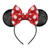 YUNISS Mouse Ears Headbands,Sequin Mouse Ears for Women Girls Princess Dress Accessories Decorations Party (TG-HEBD) view 1