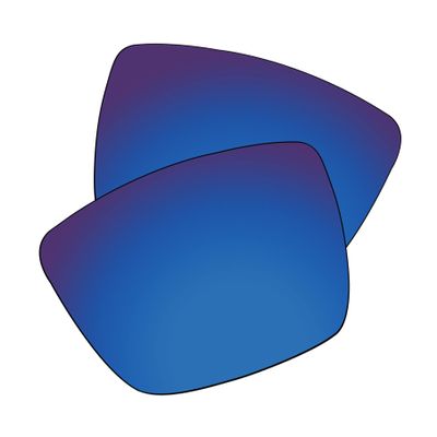 EZReplace Lenses Replacement Compatible with Costa Del Mar Rincon 06S9018 Sunglasses (Polarized Lenses) - Fits Costa Del Mar Rincon Frame (Royal Blue)