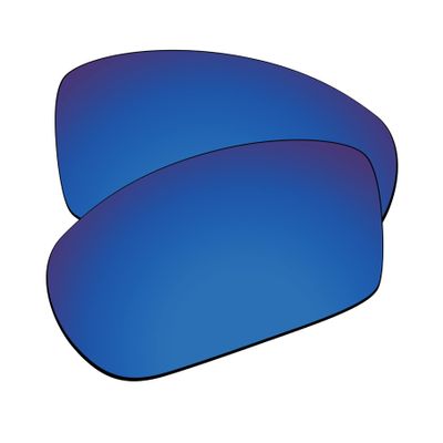 EZReplace Lenses Replacement Compatible with Maui Jim Ho'okipa MJ407 Sunglasses (Polarized Lenses) - Fits Maui Jim Ho'okipa Frame (Royal Blue)